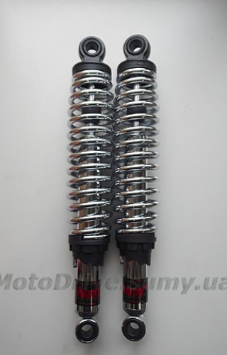 Амортизатори задні (340 мм, хром, пара) NDT.