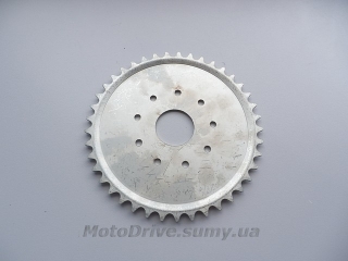 Зірка трансмісії (задня) веломотора 41 зуб.