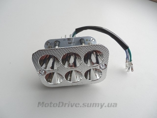 Модуль светодиодный 12V (6 диодов, 90*66mm).