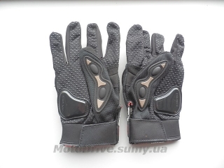 Рукавички мото Pro Biker (чорні, пара).