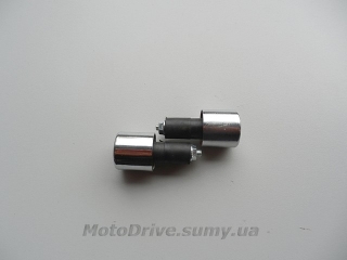 Відбійники керма мотоцикла (хром, L-65мм).