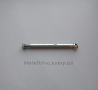 Вісь заднього колеса Карпати + гайка (Ø12 мм, М10, L-180 мм).