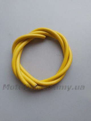 Бронепровід посилений (жовтий, 1метр).