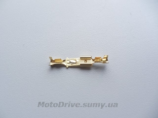 Клема плоска (тато + мама, латунь).