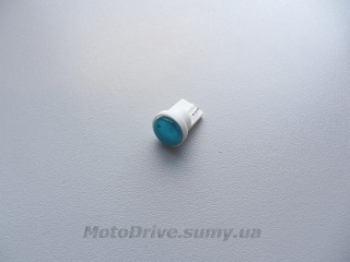 Безцокольна лампа 12V діодна (синя).