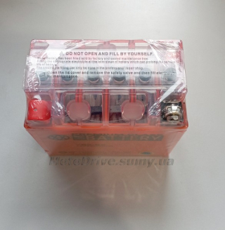 АКБ 12V 9А гелевий (137x75x134, помаранчевий) Vland.