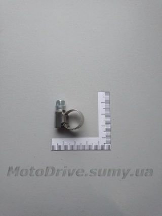 Хомут нержавіючий Ø6-10 мм.
