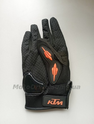 Рукавички мото KTM (чорно-помаранчеві, пара).