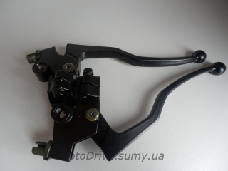 Важелі керма Іж (пара, Ø 22 мм. з кріпленням).