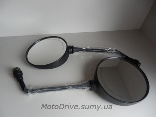 Дзеркала мотоцикла Ява 350 (чорні, пара, М10).