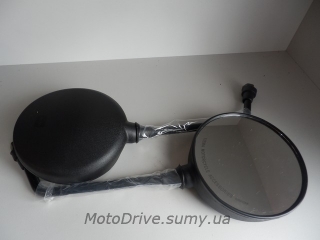 Дзеркала мотоцикла Ява 350 (чорні, пара, М10).