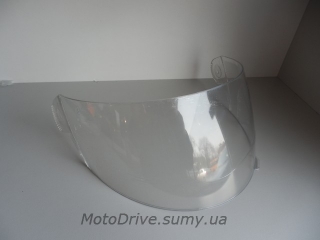 Скло біле ( візор, Ø 6 мм) шолома-інтеграла.
