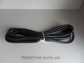 Бензошланг гумовий (1 метр, внутрішній d5 мм, чорний)