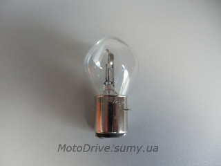 Лампа BA20D (2 уса) 12V 25W/25W (''груша'')