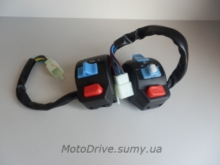 Блоки кнопок керма скутера (без важелів, пари) WIND.