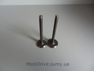 Клапана 4Т GY6-125 см3 (пара).