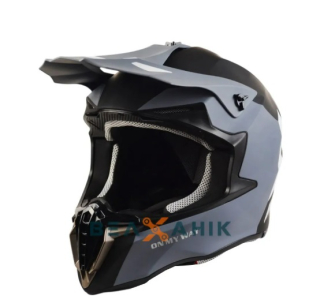 Шолом IROS HD-806 (кросовий) matt Black/Grey.