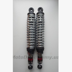 Амортизатори задні (340 мм, хром, пара) NDT.