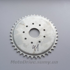 Зірка трансмісії (задня) веломотора 41 зуб.