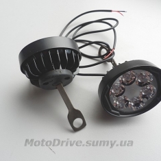 Протитуманки підзеркальні мото LED (6 діодів, пара).