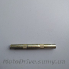 Вісь каретки велосипедна Україна (клин, L-141mm, без підшипників).