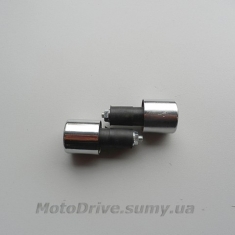 Відбійники керма мотоцикла (хром, L-65мм).