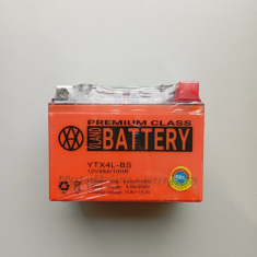 Акб 12V 4А гелевий (114x70x85, помаранчевий) Vland.