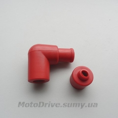 Свічник силікон (червоний).