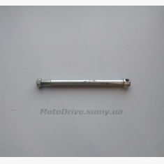 Вісь заднього колеса Карпати + гайка (Ø12 мм, М10, L-180 мм).
