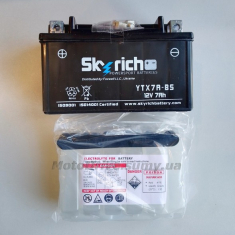 Акб 12V 7А кислотний (149x86x94, чорний) SkyRich.