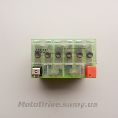 Акб 12V 4А гелевий (113x69x85, зелений) Msu.