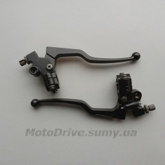 Важелі керма Іж (пара, Ø 22 мм. з кріпленням).