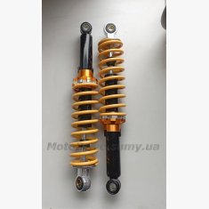 Амортизатори задні (340 mm, помаранчево-чорні, пара).