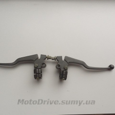 Важелі керма Іж (пара, Ø 22 мм. з кріпленням).