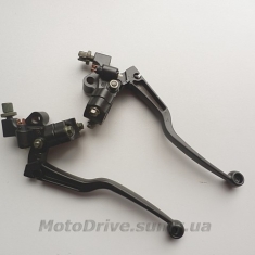 Важелі керма Іж (пара, Ø 22 мм. з кріпленням).