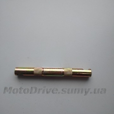 Вісь каретки велосипедна Мінськ (клин, L-146mm, без підшипників).