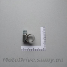 Хомут нержавіючий Ø6-10 мм.