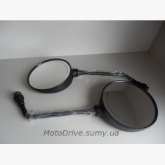 Дзеркала мотоцикла Ява 350 (чорні, пара, М10).