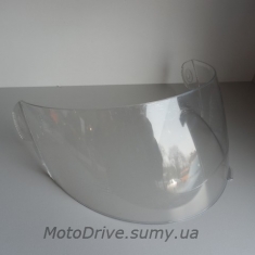 Скло біле ( візор, Ø 6 мм) шолома-інтеграла.