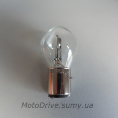Лампа BA20D (2 уса) 12V 25W/25W (''груша'')