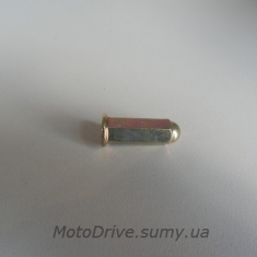 Гайка глушника закрита (L-30, 6мм) 4T GY6 50-100 см3.