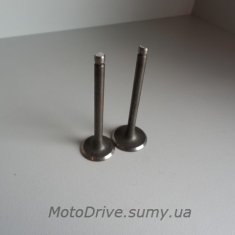 Клапана 4Т GY6-125 см3 (пара).